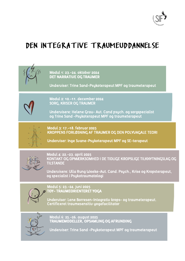 Datoplan Den integrative traumeuddannelse hold 3 - 124,7 KB